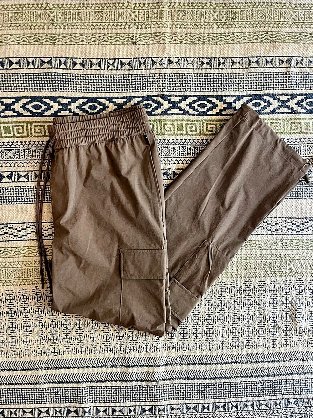 Pacsun Straight Cargo NylonPants Brown Large NWOT